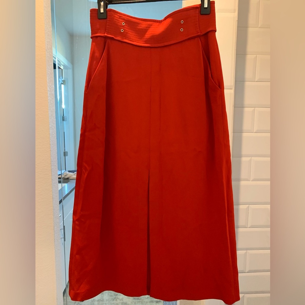 ALC Red Slit Skirt sz 2